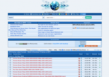 EZTV Working Proxy & Mirror List 2023